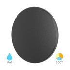 12W LED Wandleuchte Außen Schwarz Indirekte Beleuchtung Außenwandleuchte IP65 3CCT 3000-6500K – Bild 1
