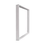 Aufbaurahmen Rand Weiß Aluminium für LED Panel 62 x 62cm Backlight Braytron – Bild 3