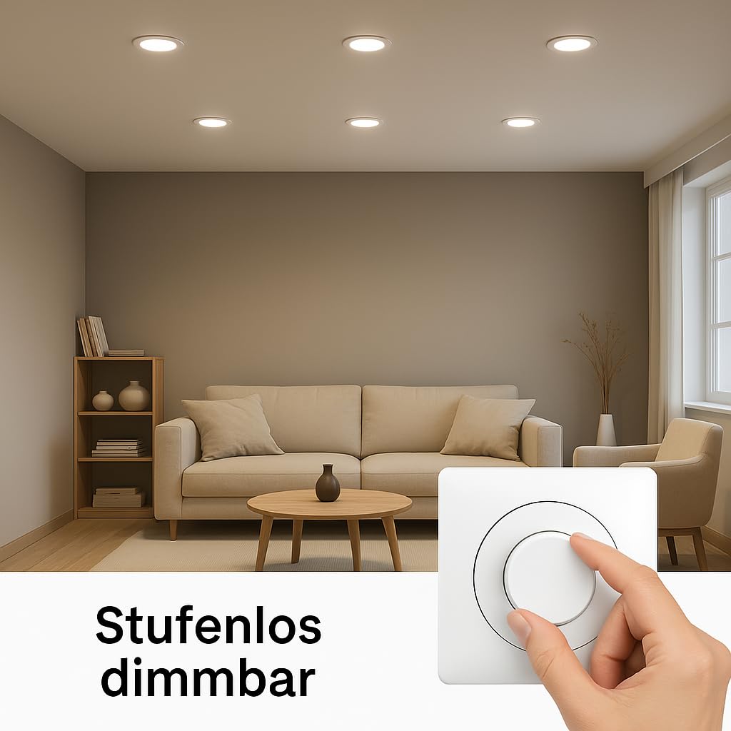 Braytron LED Lampe E27 9W dimmbar – 4000K Neutralweiß, 806 lm – Bild 6