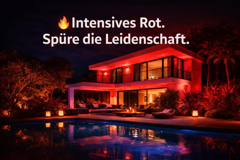 GU10 LED Spot 7W Rot 38° – 2er Set – farbige Akzentbeleuchtung – Bild 3