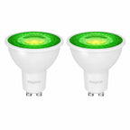 GU10 LED Spot 7W Grün 38° – 2er Set – farbige Akzentbeleuchtung