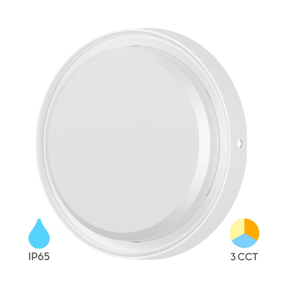Braytron moderne 18W LED Wandleuchte weiß– IP65, 3in1 Lichtfarben – Bild 10