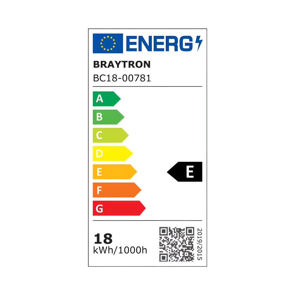 Braytron moderne 18W LED Wandleuchte schwarz – IP65, 3in1 Lichtfarben – Bild 7