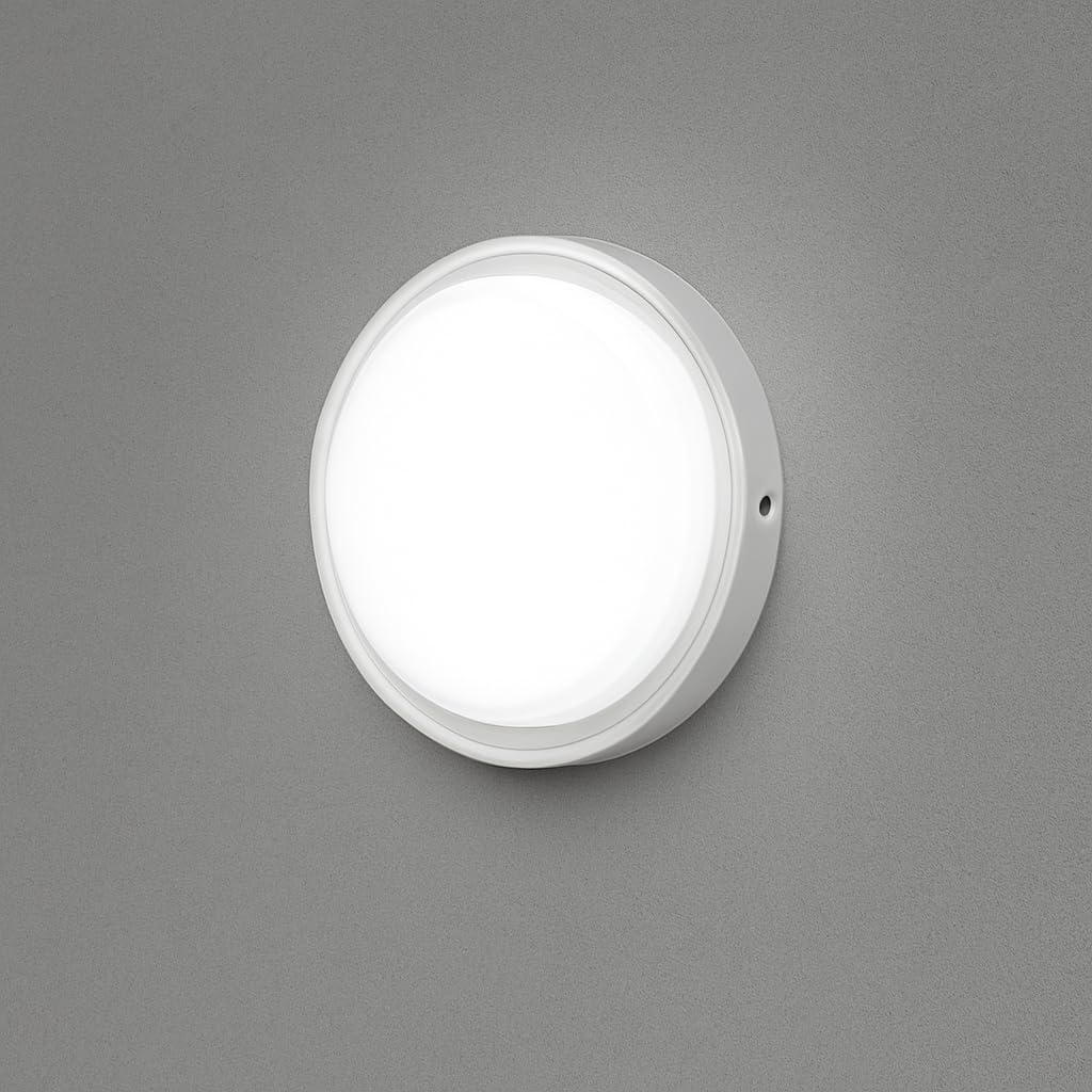Braytron 18W LED Wandleuchte Weiß mit Bewegungsmelder – IP65, 3in1 – Bild 9