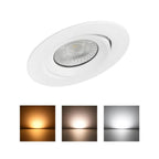 Braytron LED Einbaustrahler 10 W Weiß – Schwenkbar, 3CCT, 950 lm – Bild 12