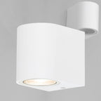 Wandleuchte Weiß Aluminium – 1xGU10 IP44 für Außen & Innen, modern – Bild 3