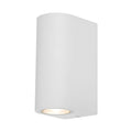 Wandleuchte Weiß Aluminium IP44 – 2xGU10 Up&Down Außenleuchte modern