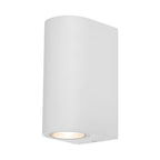 Wandleuchte Weiß Aluminium IP44 – 2xGU10 Up&Down Außenleuchte modern