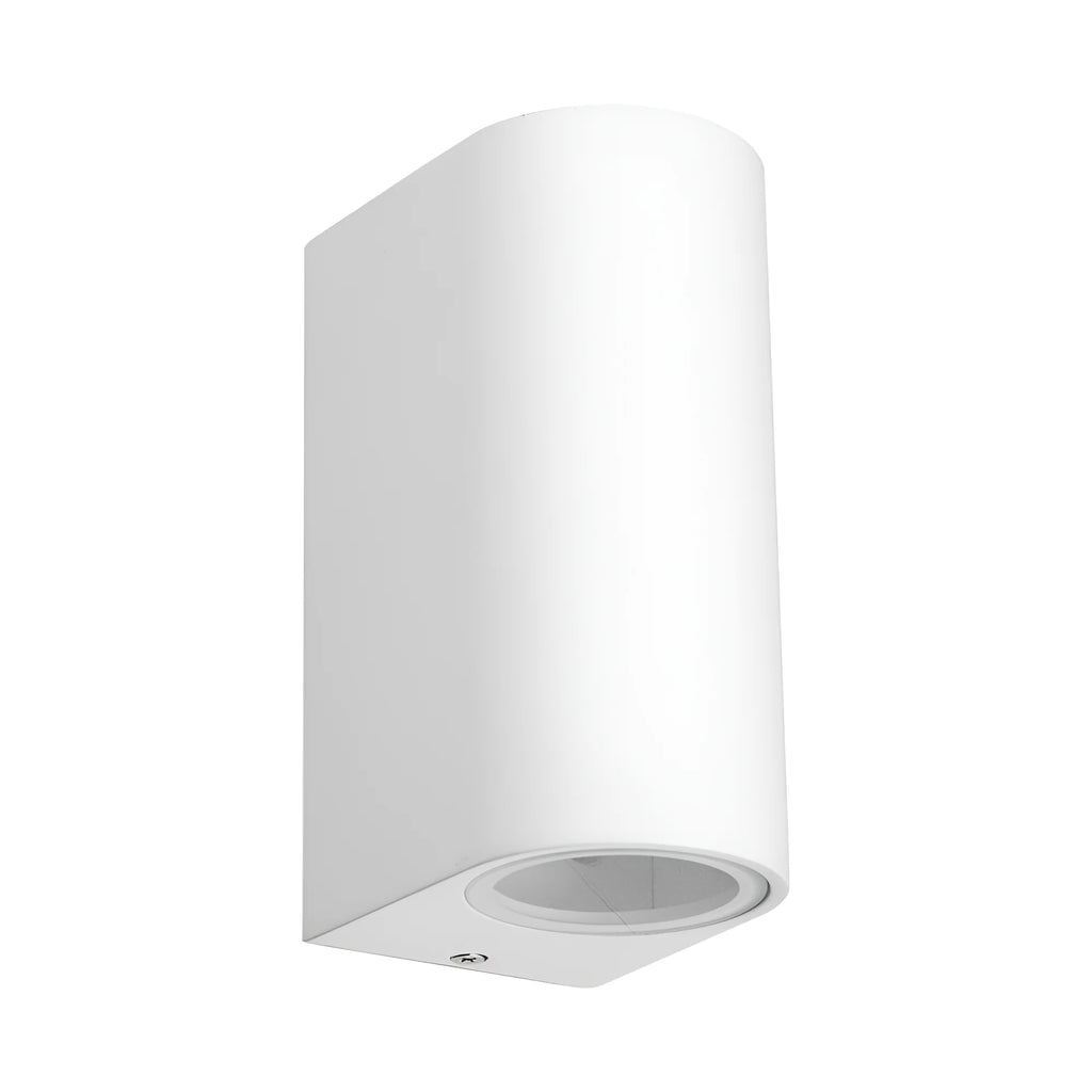 Wandleuchte Weiß Aluminium IP44 – 2xGU10 Up&Down Außenleuchte modern – Bild 3