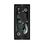 Wandleuchte Anthrazit Aluminium IP44 – 2xGU10 Up&Down Außenleuchte – Maßzeichnung