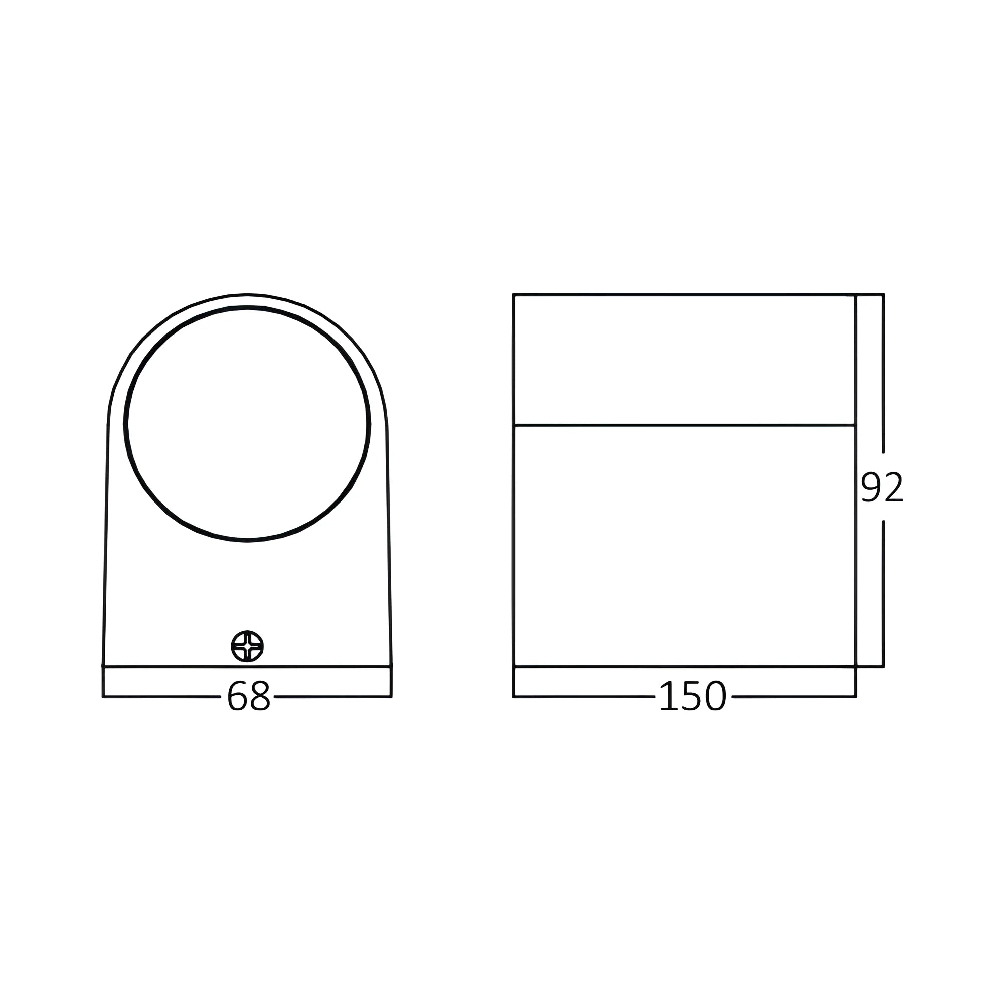 Wandleuchte Anthrazit Aluminium IP44 – 2xGU10 Up&Down Außenleuchte – Bild 8