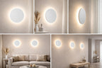 LED Außenwandleuchte 10W 3CCT – Rund Weiß – 950 lm – IP65 Ø180 mm – Bild 11