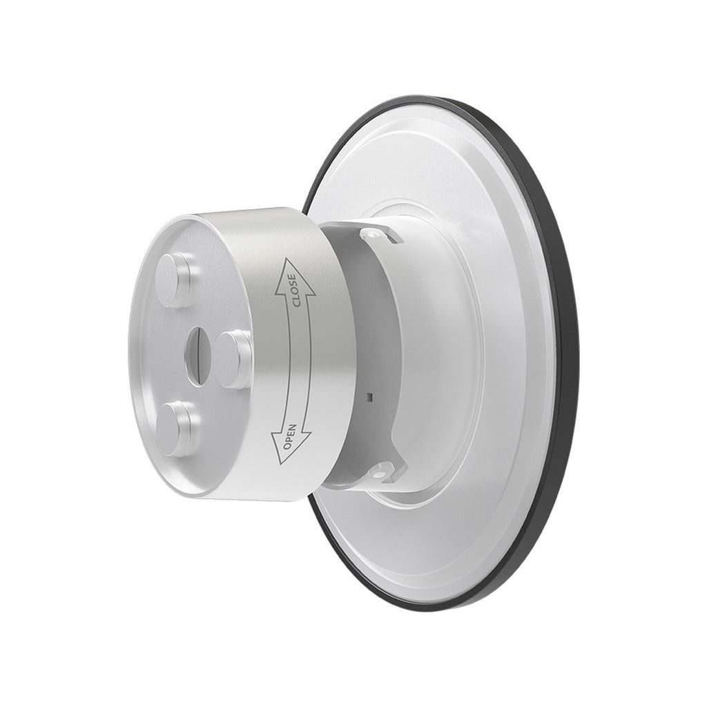 LED 10W Ø180 mm Wandleuchte Designer Wandlicht Rund schwarz indirekte Beleuchtung IP65 3000-6500K – Energielabel