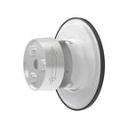 LED 10W Ø180 mm Wandleuchte Designer Wandlicht Rund schwarz indirekte Beleuchtung IP65 3000-6500K – Energielabel