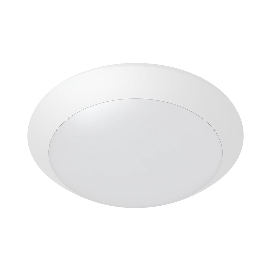 Außen-Deckenleuchte E27 IP65 Sensor Weiß Ø265 mm – Bild 3