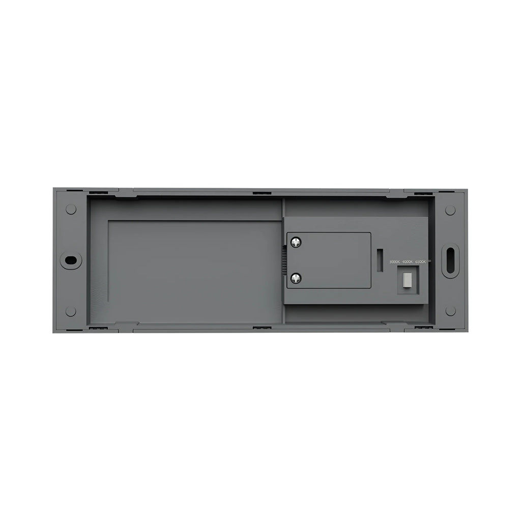 LED Außenwandleuchte 3W Schwarz IP65 3CCT – Bild 5