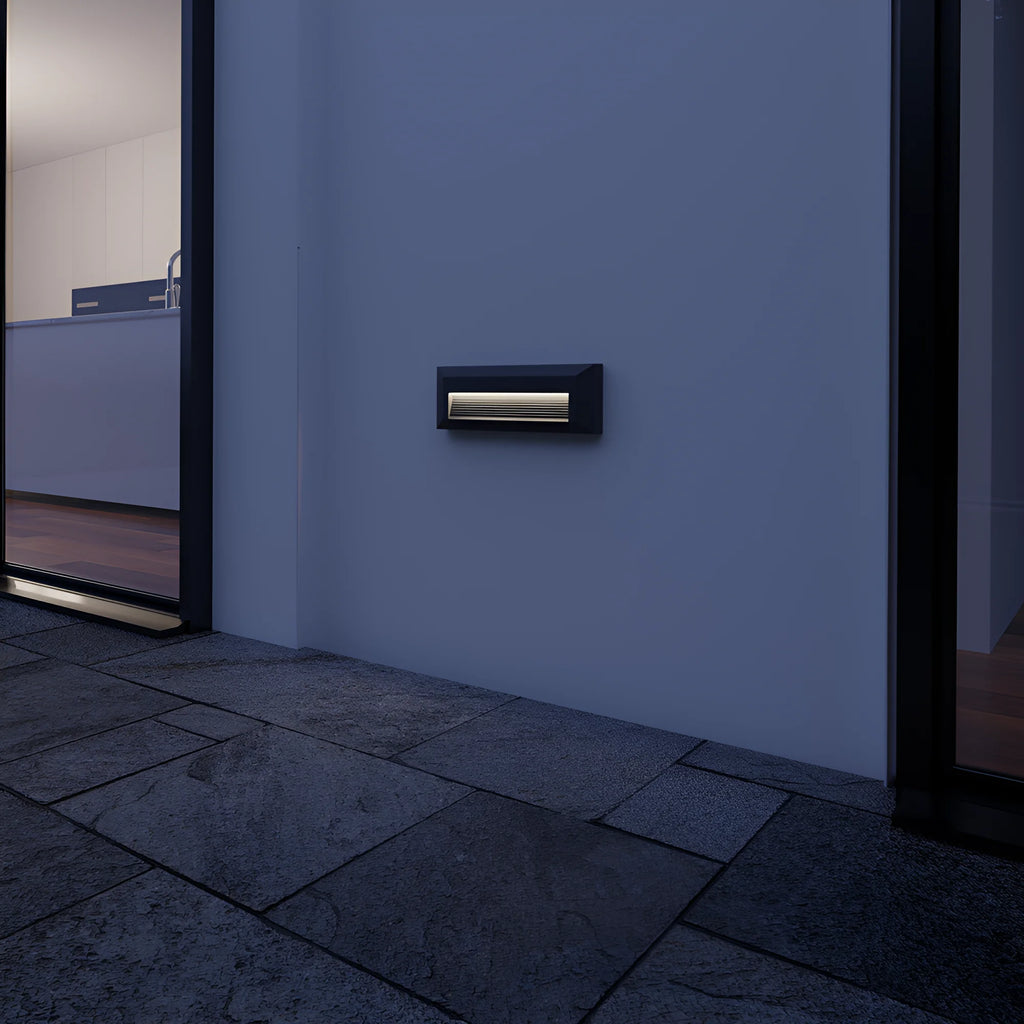 LED Außenwandleuchte 3W Weiß indirekt IP65 3CCT – Bild 2