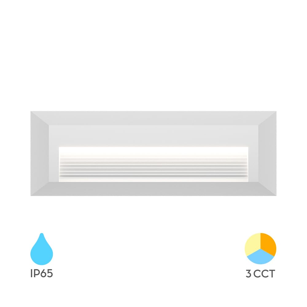 LED Außenwandleuchte 3W Weiß indirekt IP65 3CCT – Bild 13
