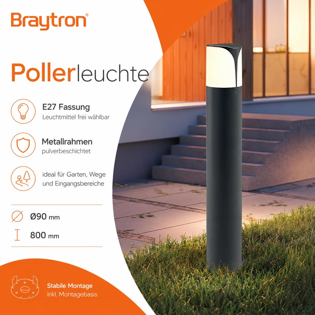 Wegeleuchte E27 IP44 – Moderne Außenleuchte für Garten & Wege – Bild 9