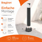 Wegeleuchte E27 IP44 – Moderne Außenleuchte für Garten & Wege – Bild 12