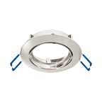 GU10 Einbaustrahler Nickel matt 3er Set – Rund & 30° Schwenkbar – Bild 4