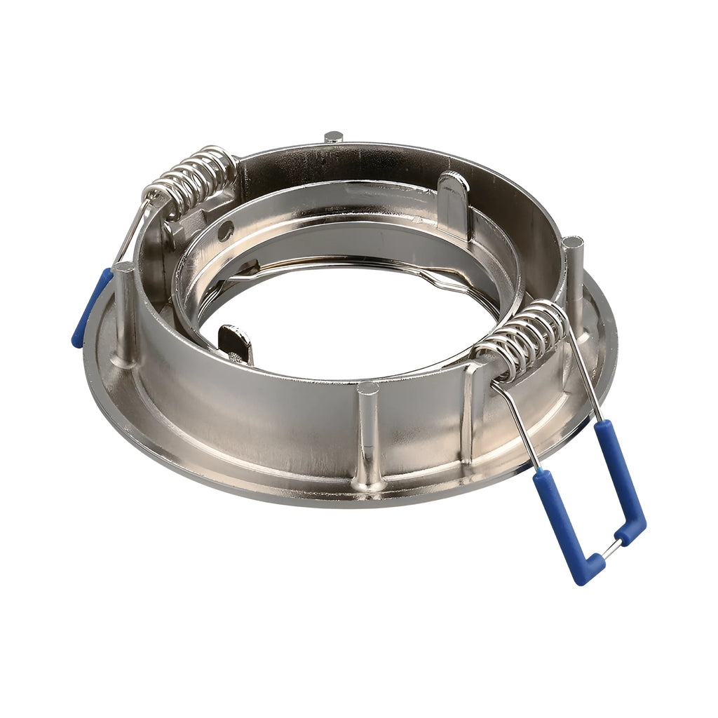 GU10 Einbaustrahler Nickel matt 3er Set – Rund & 30° Schwenkbar – Bild 5