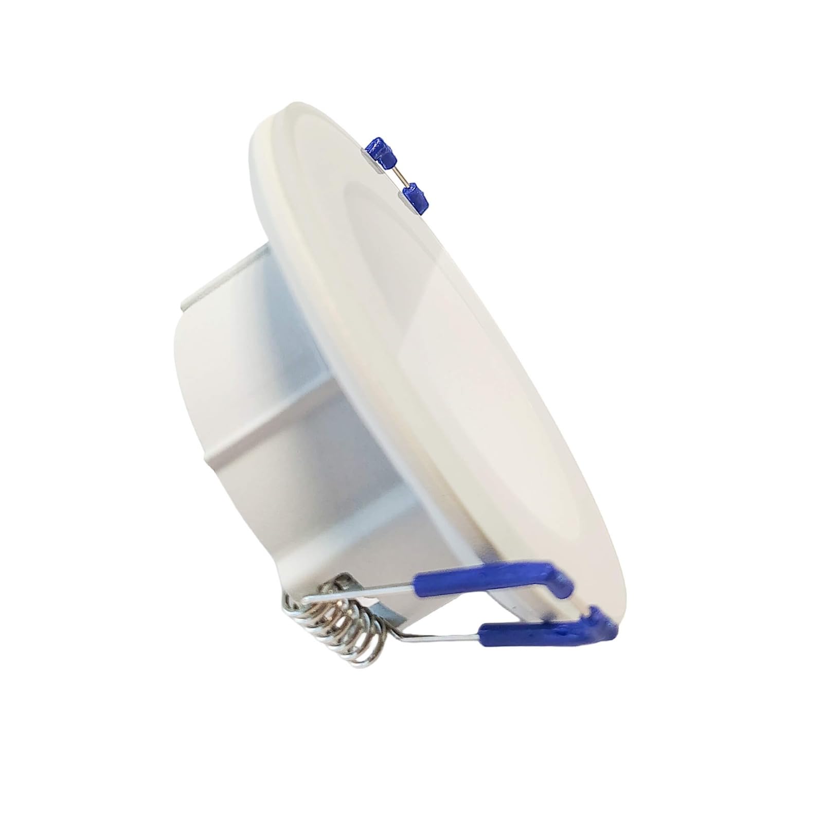 LED Einbaurahmen IP54 GU10 Glas Weiß Bad Feuchtraum Spot Ø83mm – Bild 9