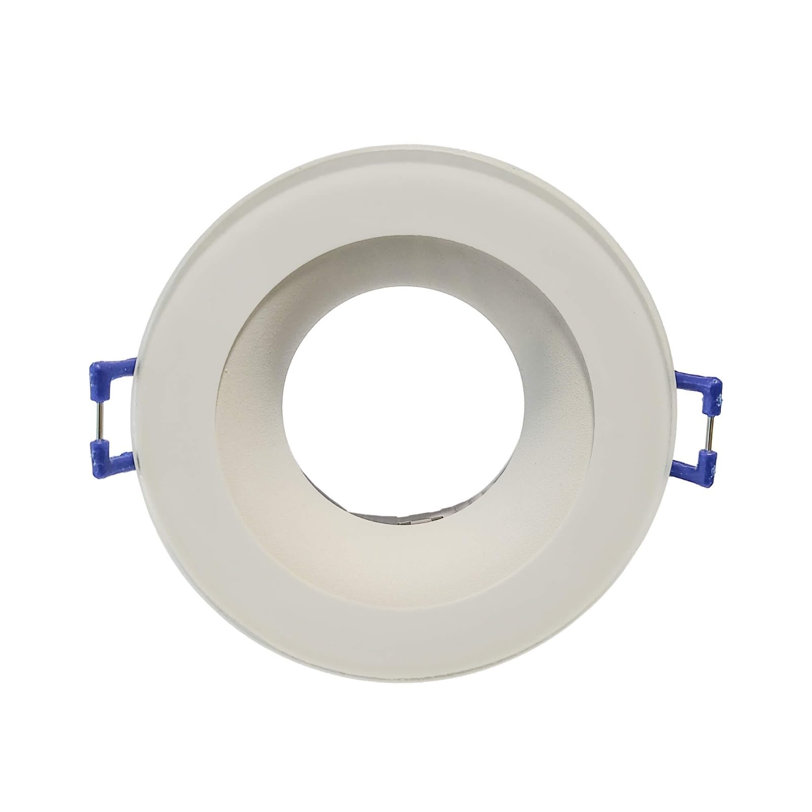 LED Einbaurahmen IP54 GU10 Glas Weiß Bad Feuchtraum Spot Ø83mm – Bild 11