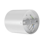 Deckenspot Aufbauspot GU10 rund weiß schwenkbar Ø80mm | PurpleLights – Maßzeichnung