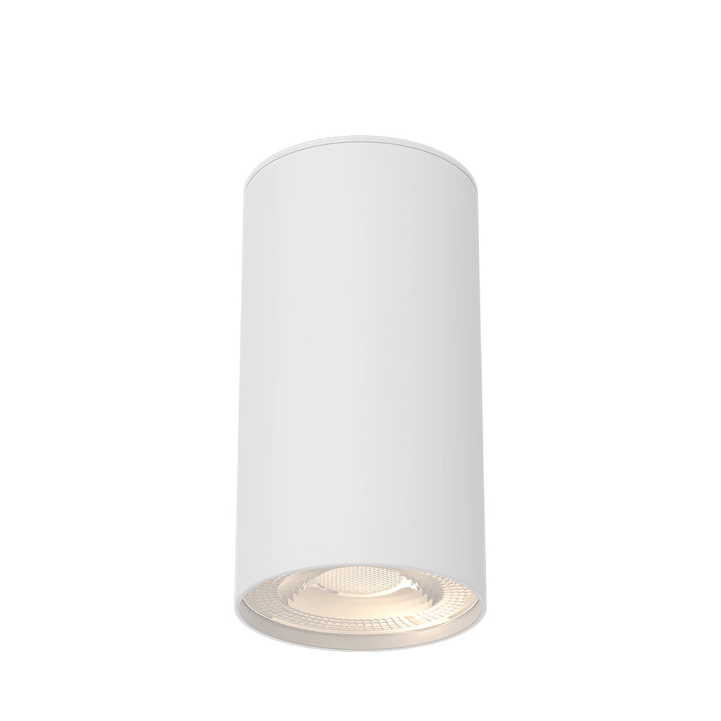 Schlanker GU10 Aufbauspot – Weiß, Aluminium, modern, 1x35W