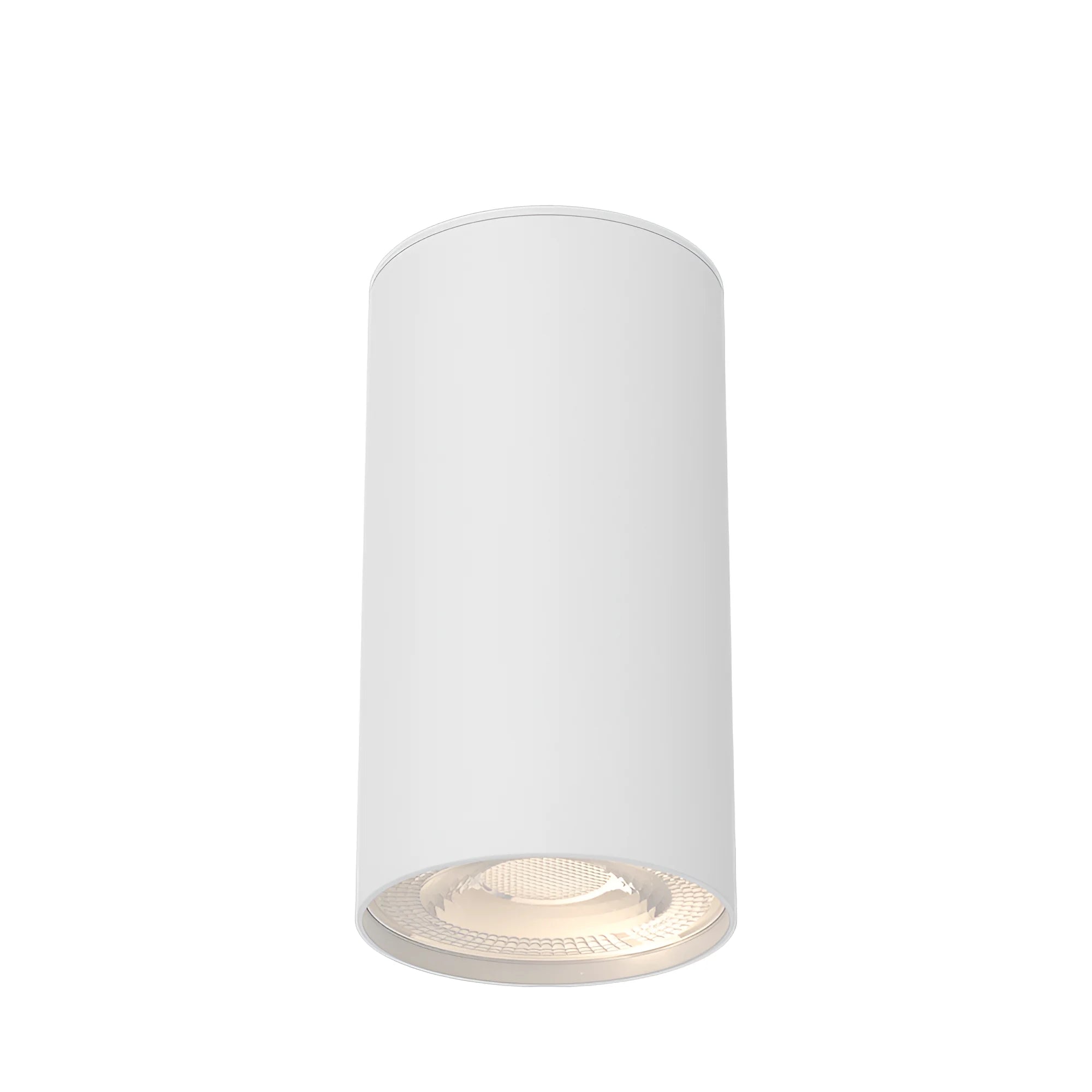 Schlanker GU10 Aufbauspot – Weiß, Aluminium, modern, 1x35W