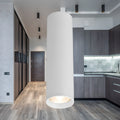 Schlanker GU10 Aufbauspot – Weiß, Aluminium, Modernes Design, IP20