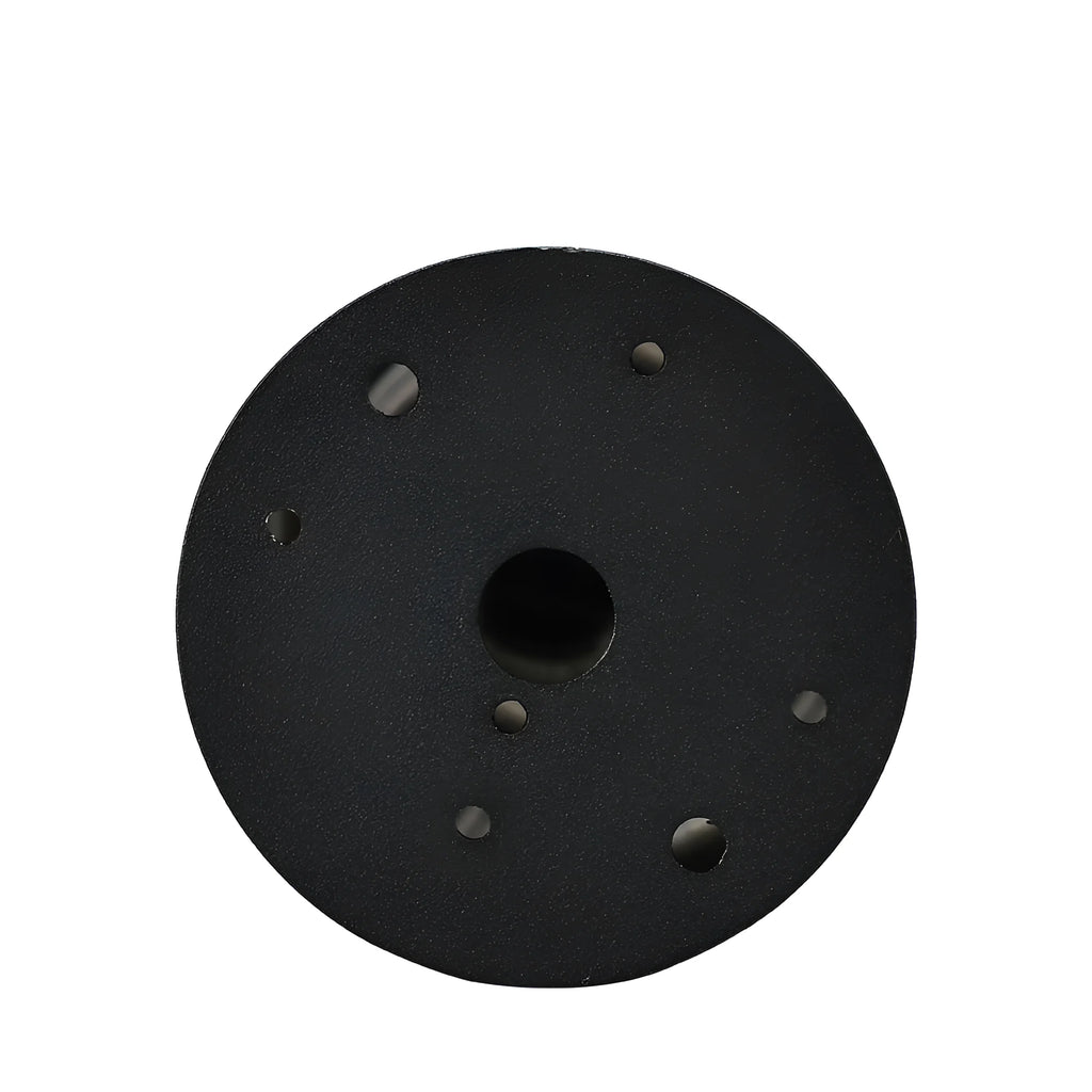 LED Aufbauspot schlank schwarz GU10 Ø5,5cm Höhe 20cm | PurpleLights – Maßzeichnung