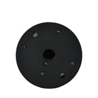 LED Aufbauspot schlank schwarz GU10 Ø5,5cm Höhe 20cm | PurpleLights – Maßzeichnung