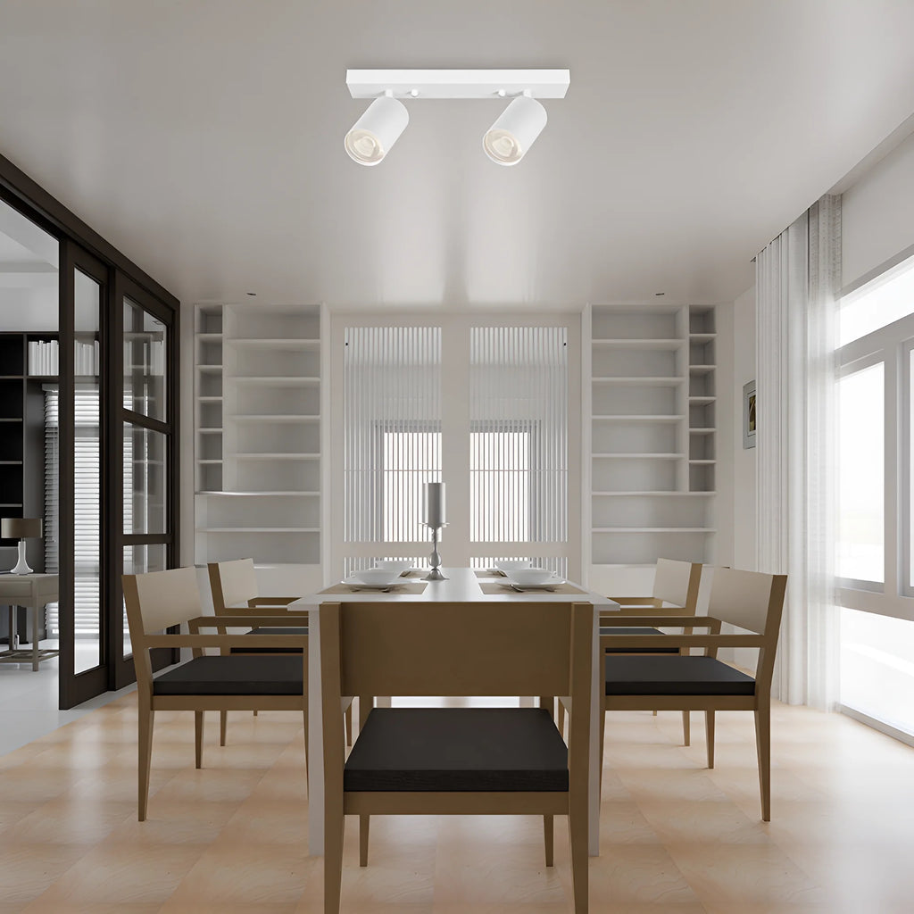 LED Deckenstrahler 2-flammig GU10 Weiß | Braytron – Bild 3