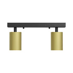 LED Deckenspot 2-flammig Gold | Schwenkbare Deckenleuchte – Bild 6