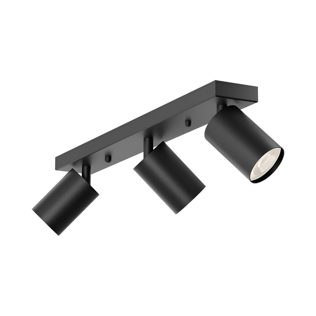GU10 Aufbaustrahler 3-flammig Schwarz 480 mm IP20 – Bild 5