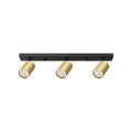 LED Deckenspot 3-flammig Gold | Moderne Spotleuchte