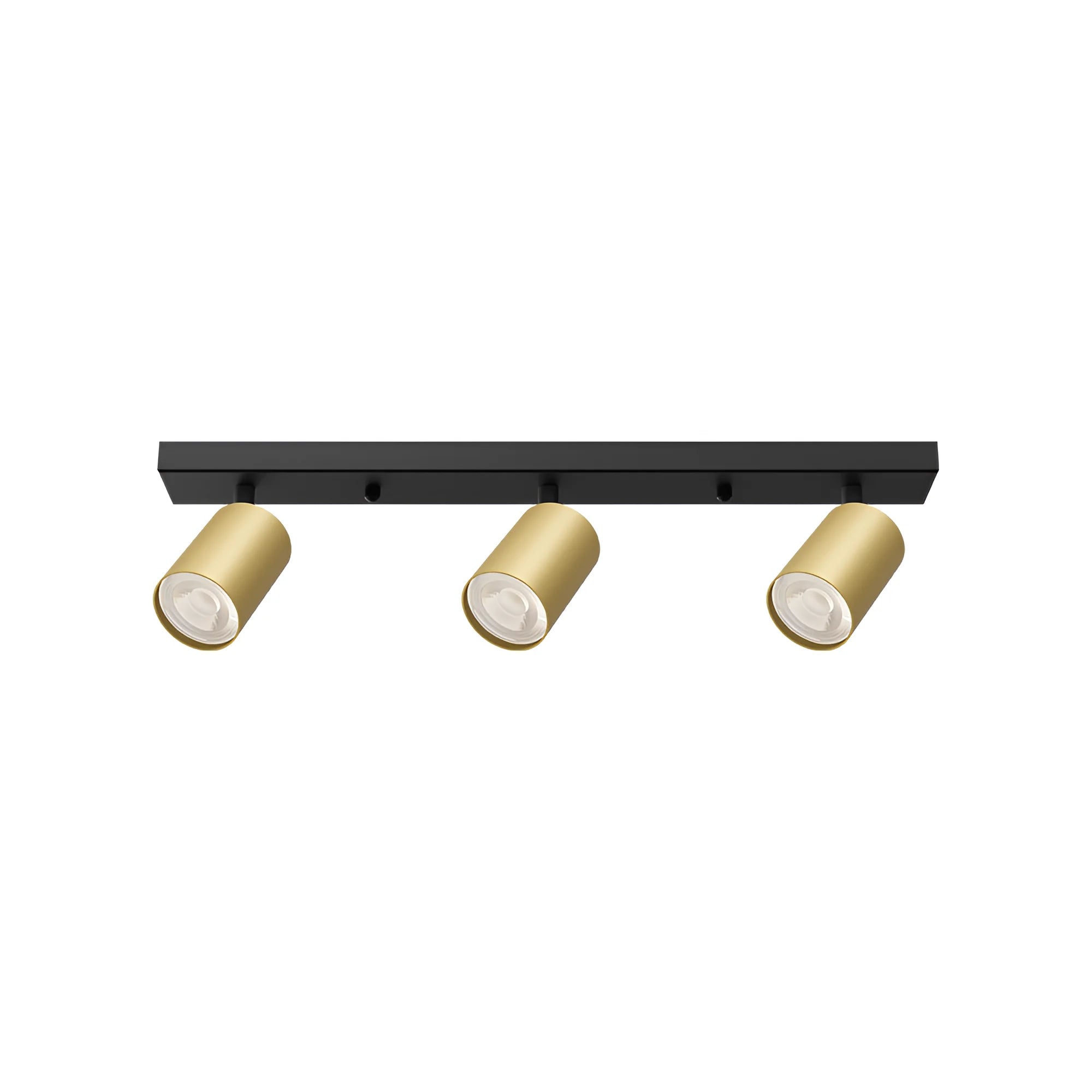 LED Deckenspot 3-flammig Gold | Moderne Spotleuchte