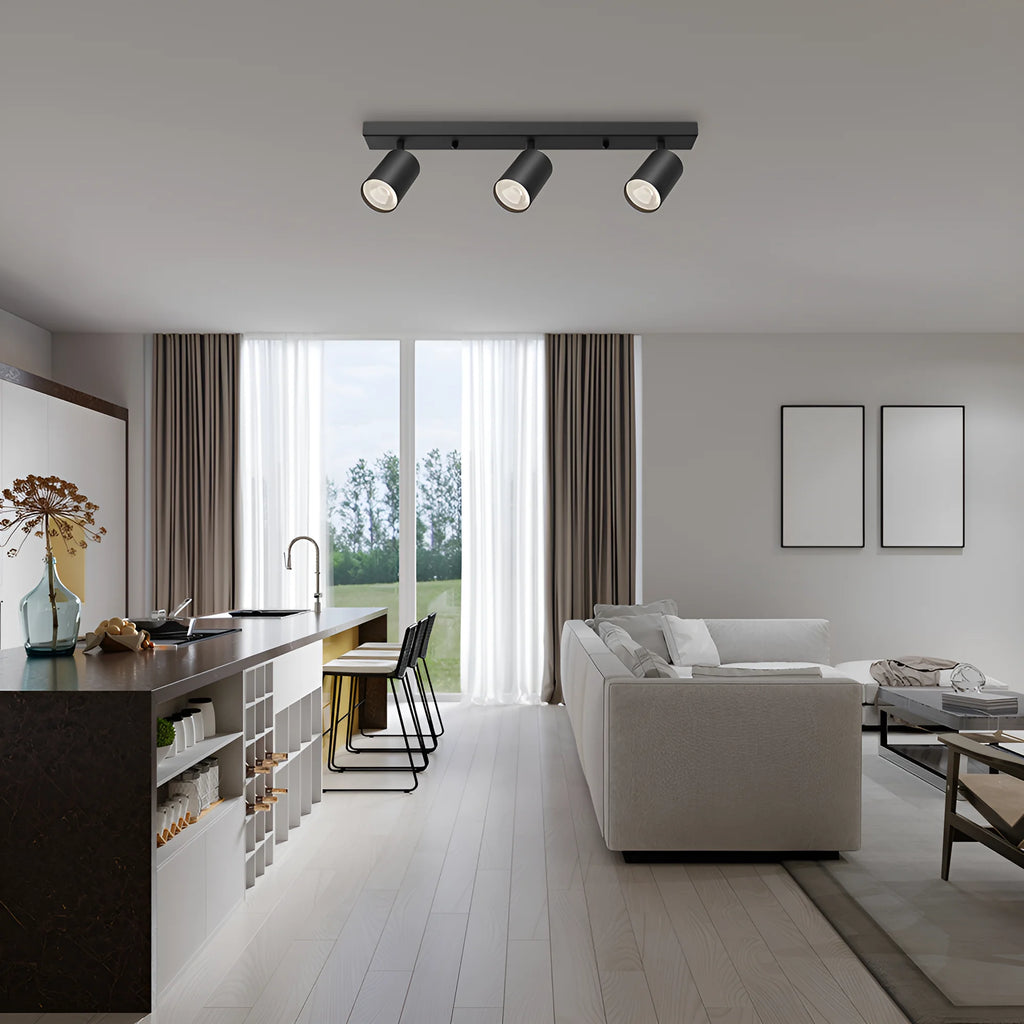 LED Deckenspot 3-flammig Gold | Moderne Spotleuchte – Bild 2