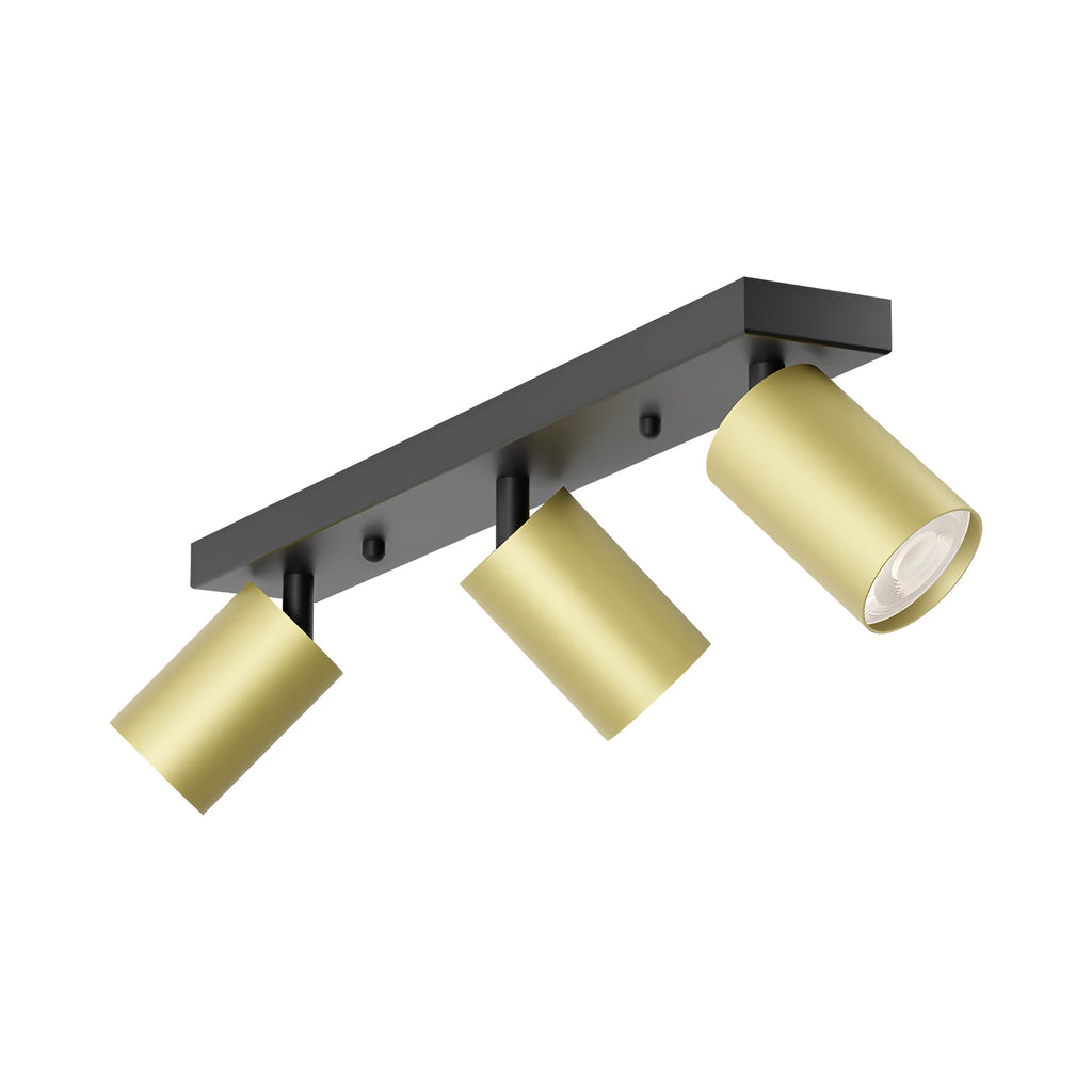 LED Deckenspot 3-flammig Gold | Moderne Spotleuchte – Bild 4