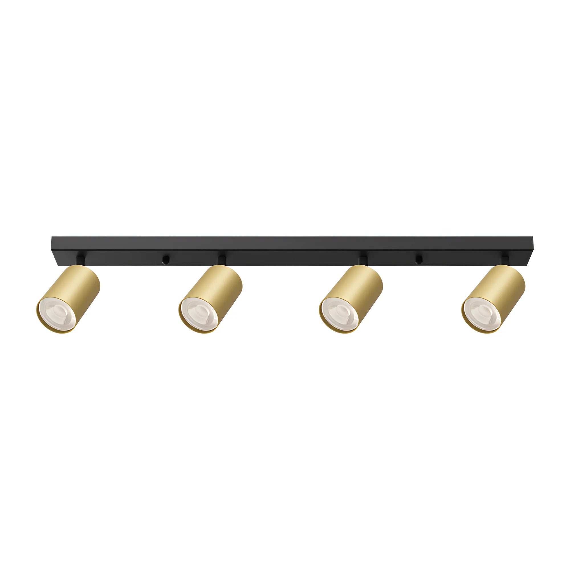 LED Deckenspot 4-flammig Gold | Schwenkbare Spotleuchte – Bild 2