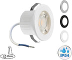 LED Minispot 3W IP54 6500K mit 3 Blenden 230V
