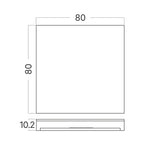 BRY-STEP-A-CS1-SQR-SLV-STEPLIGHT COVER – Bild 5