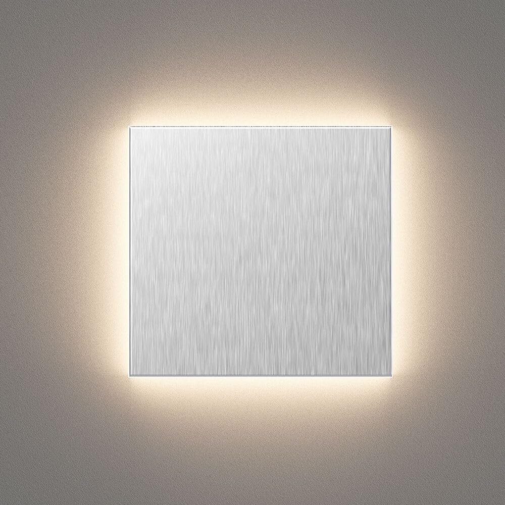 Abdeckung für Stufenleuchte eckig Silber | PurpleLights – Bild 6