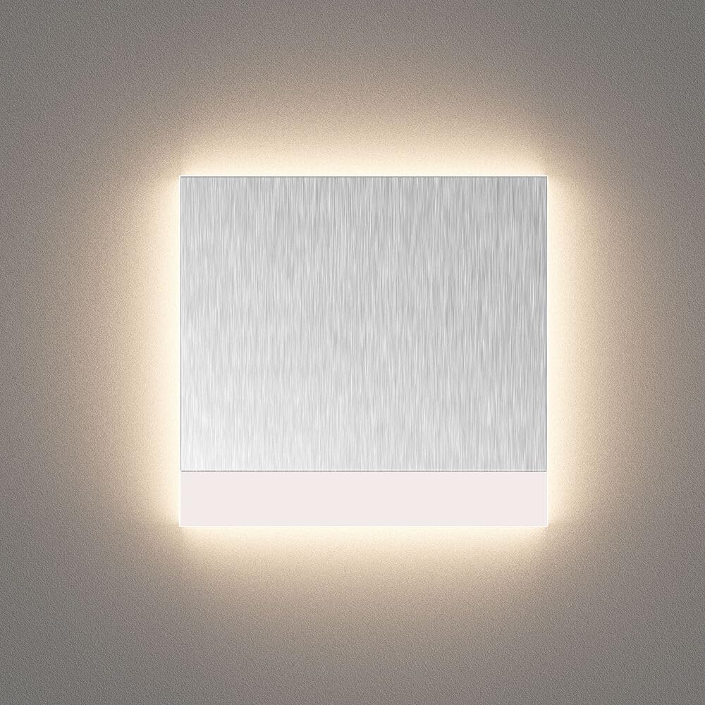 Abdeckung für Stufenleuchte eckig Silber | PurpleLights – Bild 6