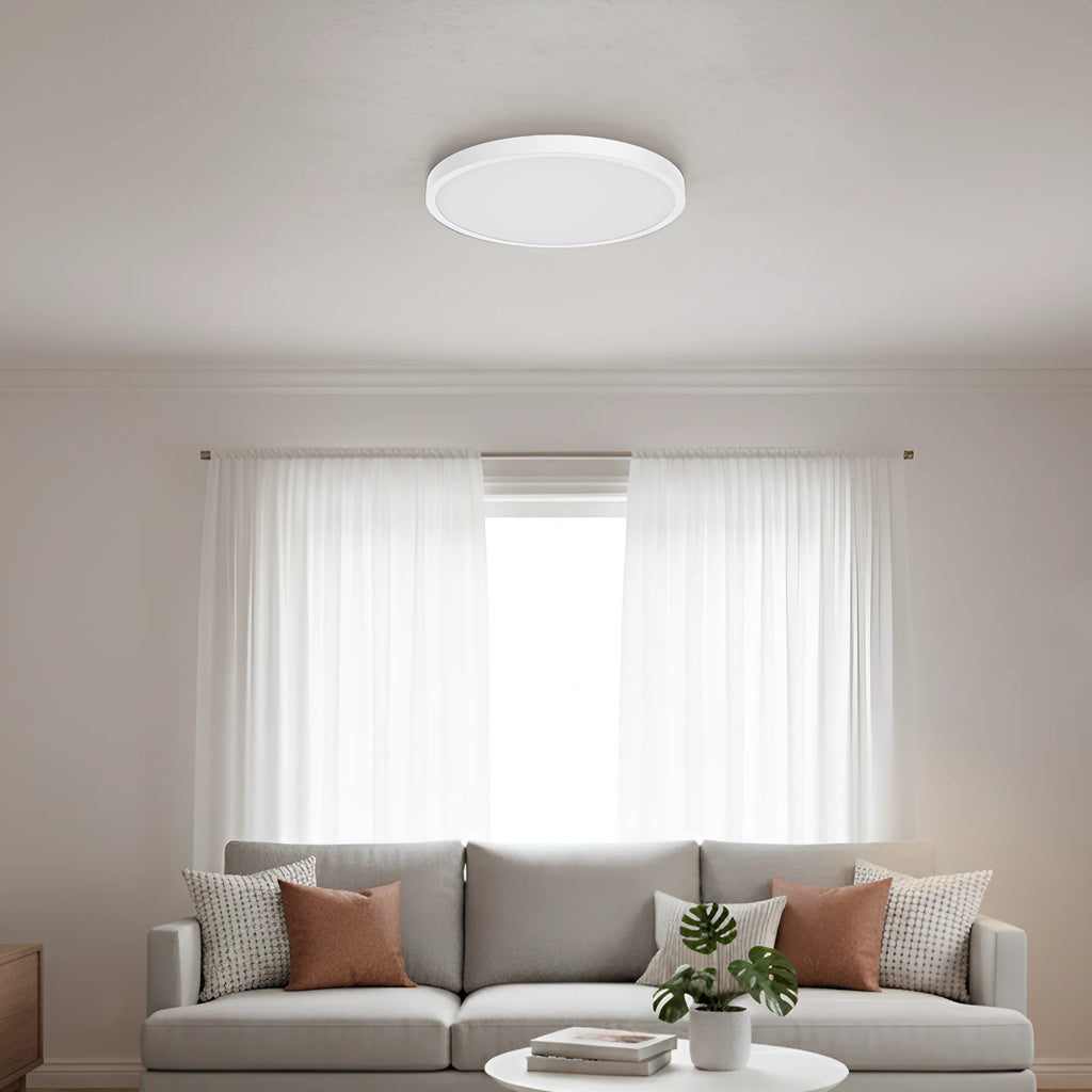 LED-Badleuchte rund 20 W Ø305 mm 3CCT IP44, Weiß – Bild 2