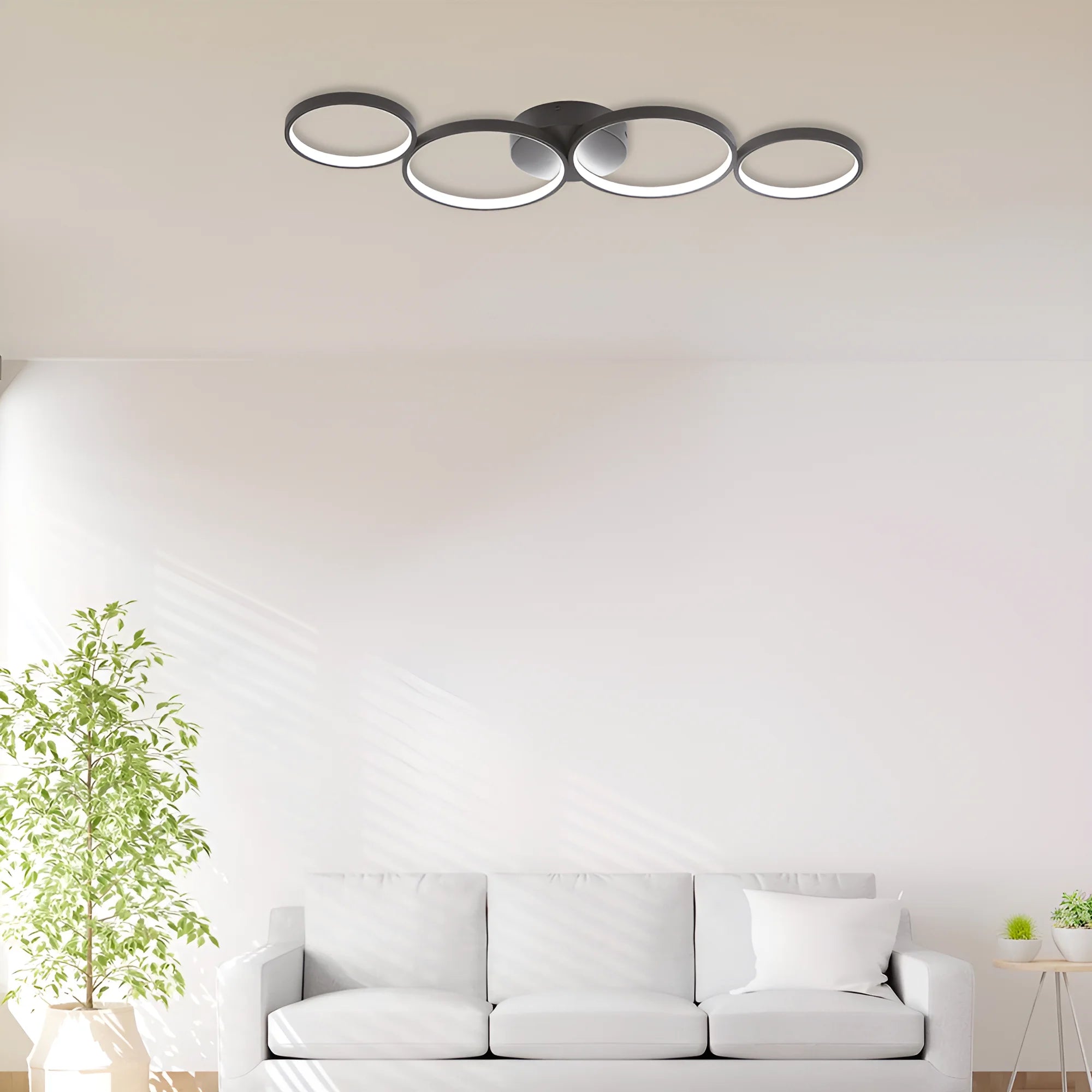Braytron LED Deckenleuchte dimmbar mit Fernbedienung & 3CCT 3000–6500K – Bild 3