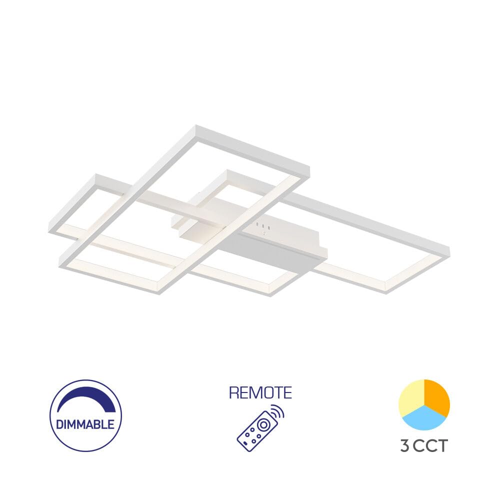 Braytron LED Deckenleuchte dimmbar mit Fernbedienung & 3CCT 3000–6500K – Bild 16
