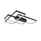 LED Deckenleuchte 65W 3CCT dimmbar Fernbedienung Schwarz – Bild 3